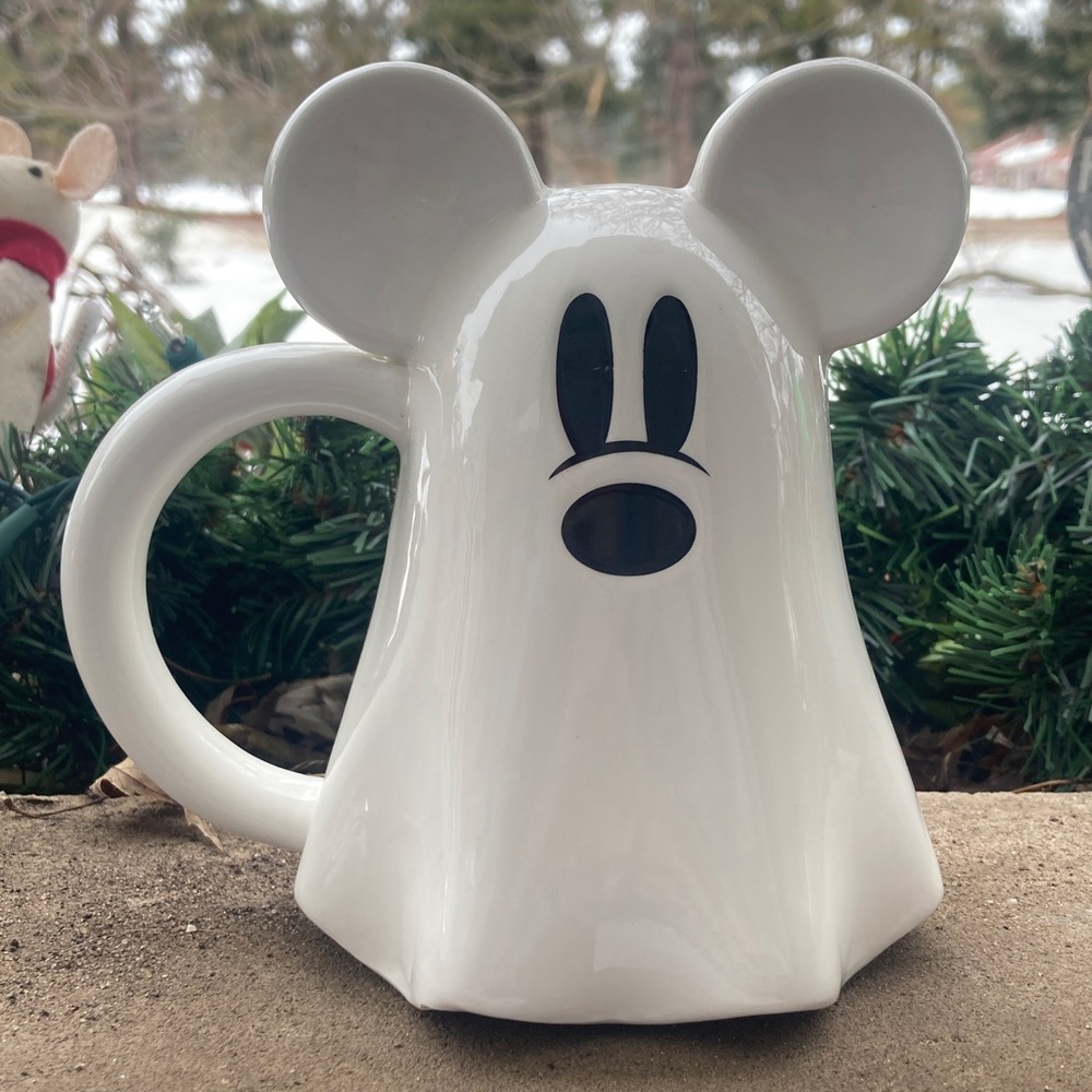 Mickey Mouse ghost mug